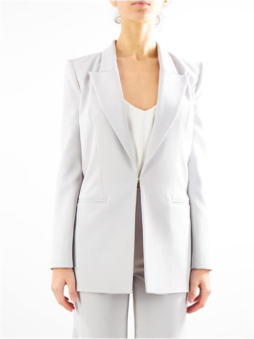 Trouser suit in crêpe fabric Elisabetta Franchi ELISABETTA FRANCHI | Tailleur | TP00141E2155